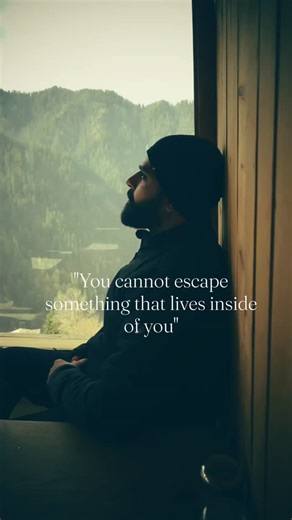 Raj Gaurav Mishra on Instagram: "“You cannot escape something that lives inside of you” #insta #though #fyp #love"
