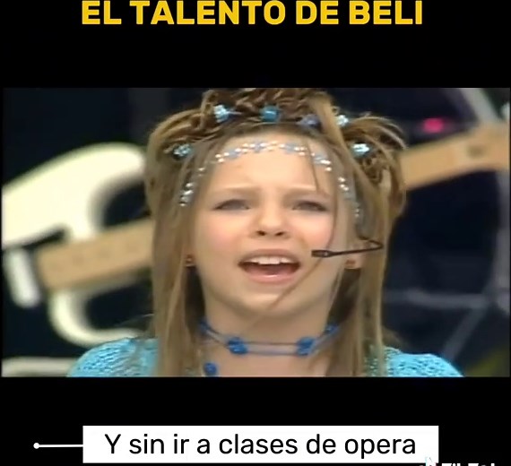 Belinda: Talento Natural Desde Pequeña