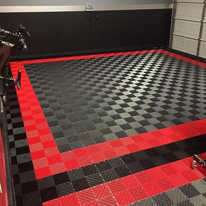 [Hot Item] Removable Interlocking PVC Garage Floor Tiles Dalle PVC Sol Floor for Garage