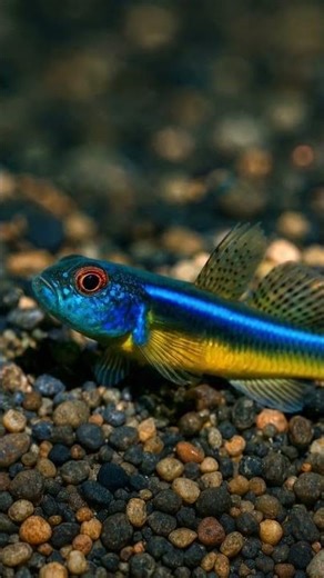 Chinese Imperial Goby Fish #exoticaquariumfish #saltwaterfishtank #gobyfish #fishtankideas #sealife