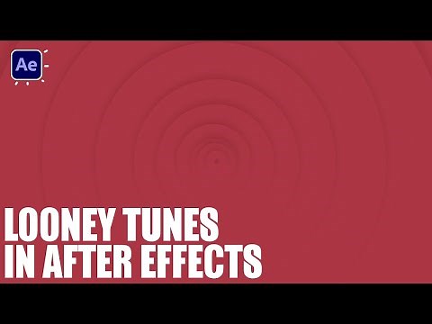 Looney Tunes Style Shape Animation in After Effects Tutorials