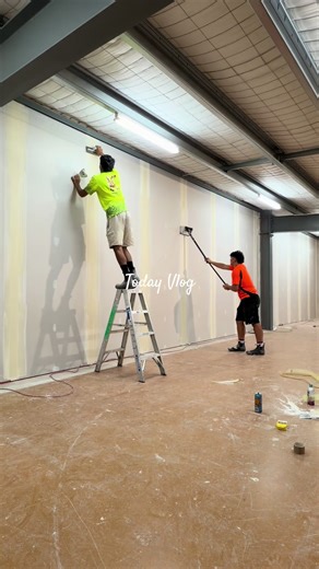 Part 2 3rd box #plastering #fyp #boxing