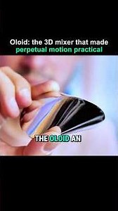 Oloid: the paradoxical shape that creates perfect 3d mixing