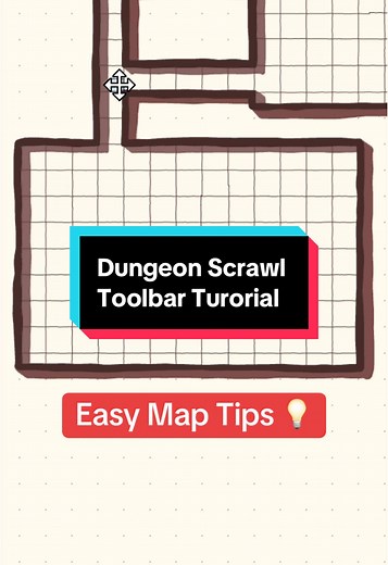 Dungeon Scrawl Toolbar Tutorial – Easy Map Tips