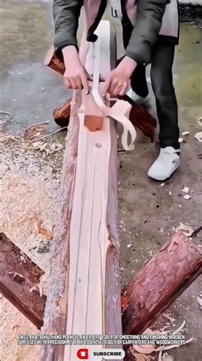 DIY Hand Plane Tool for Wood Finishing #woodwork #tool #wow