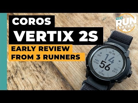 Coros Vertix 2S Early Review: Three runners test the Garmin Fenix rival