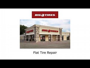 Flat Tire Repair - Big O Tires