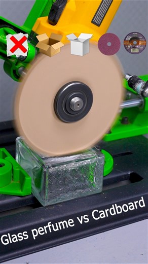 Glass Perfume vs Cardboard - Relaxing Experiment #experiment #relaxing #satsifying