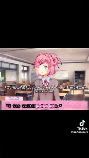 DDLC: NEGAN VS NATSUKI #ddlc #memeanimation #thewalkingdead #shorts #memes #fyp
