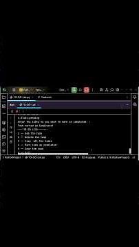Python To Do List App Using Class & Dictionary | Mini Project #shorts #coding #python #programming