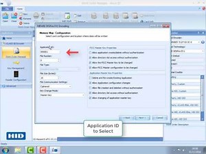 Asure ID 7 How to custom encode a MIFARE DESFire card