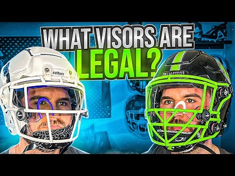 What Football Visors are "Legal"?? Football Visor Rules for NFL, NCAA and Amateur