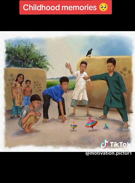 Deep Meaning Pictures of Childhood Memories