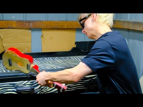 Angry Man Smashes Ukulele