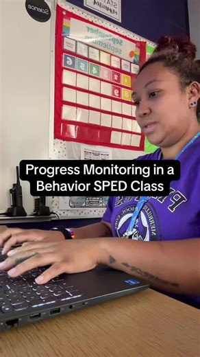 Progress Monitoring Techniques in Behavior SPED Class