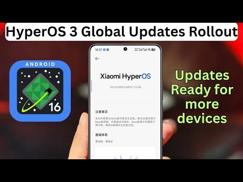 HyperOS 3 Global Stable Updates - OS3.0.3.0: REDMI Note 14 Pro 5G, REDMI 14C and more devices