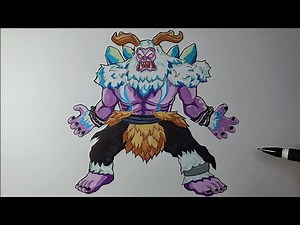 Cách Vẽ Trái YETI Biến Hình Trong Game blox fruits