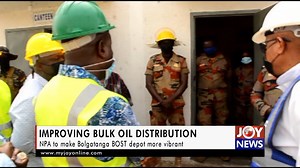 2.4K views · 33 reactions | Improving bulk oil distribution: NPA to make Bolgatanga Bulk Oil Storage and Transportation depot more vibrant. | JoyNews | Facebook