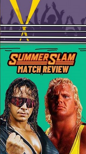 Mr. Perfect vs Bret Hart. WWE SummerSlam ’91. #WrestlingThrowback #WWE #SummerSlam #Shorts #FYP