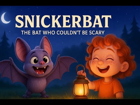🦇📖 Snickerbat the Bat: The Bat Who Couldn’t Be Scary | Bedtime Story for Kids