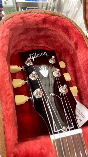 Firehouse Guitars 🔥 on Instagram: "@gibsonguitar took the SG back to its sharpest form with the ’61 Standard. 🔪 Available in-store or online at GearTree.com (link in bio!) This Gibson SG Standard ’61 Stop Bar Electric Guitar in Vintage Cherry pairs a slim ’61 neck with a solid mahogany body for a feel that’s fast, direct, and unapologetically responsive. BurstBucker 61 pickups deliver classic PAF bite with extra clarity on top and a tight low end that cuts without getting harsh. An ABR-1 bridg