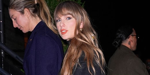 Taylor Swift Is Bejeweled in an $80,000 Diamond-and-Ruby Choker Necklace