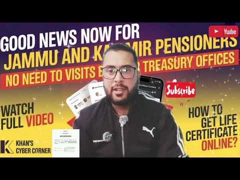 Life Certificate Online Apply In J&K | How To Apply For Life Certificate Online In J&K ?