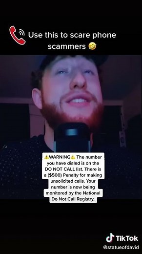 Do not call list (use this to scare phone scammers!)