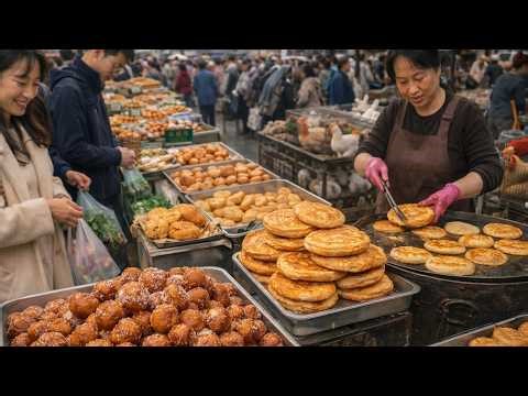 Chengdu Rural Market Food | Authentic Sichuan Street Food in China