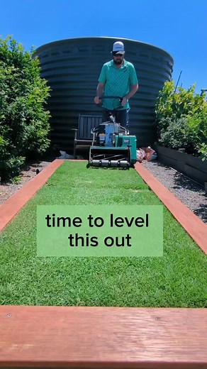 Lawn Leveling and Care with Tahoma31 Australia Garden Bed