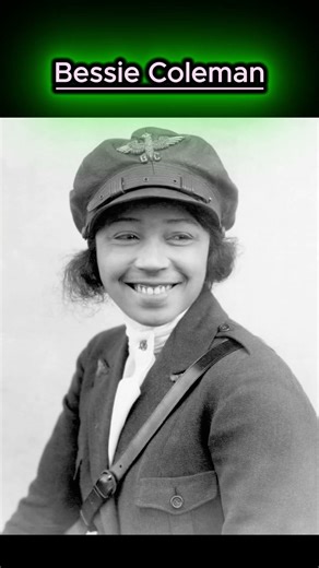 Bessie Coleman #BlackHistoryMonth #AmericaSaidNo,So She Left