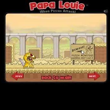 Papa Louie: When Pizzas Attack! How To Play