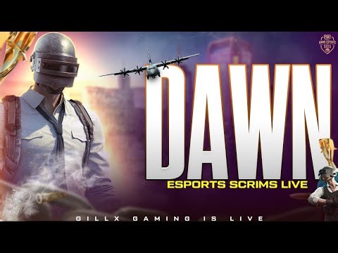 Dawn Esports Daily Battle Scrims Live with GillX Gaming
