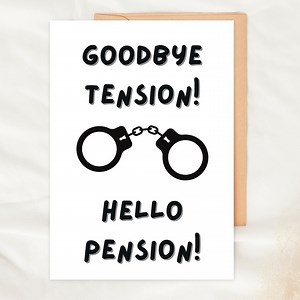 Funny Police Retirement Card Printable Police Officer Farewell Gift Last Day Party Decor Digital Download for Retired Cops Retirement Gift - Etsy