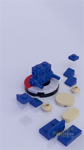 Guess How Many Bricks Hold Up This Standing LEGO Snorlax