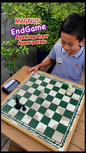Ayaw ng Draw, Ayaw patalo. Magnus EndGame👍💪 #fypシ #viralreelsシ #trending #meta #chess | GeozanMoves