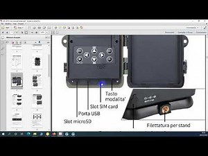 TUTORIAL HC 801G 02 Configurazione e caricamento SUNTEKCAM 3G 2G Fotocamera HC 801G