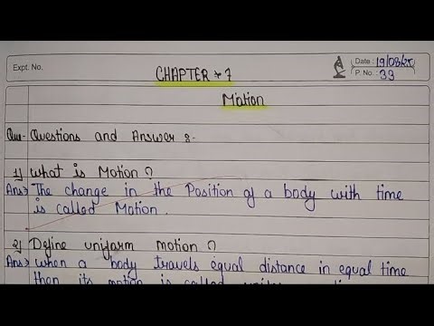 Class 9th Chapter -7 Science (Physics) Most Important Question Answer | NCERT 2025-26