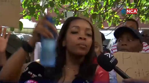 March and March Founder, Jacinta Ngobese-Zuma has handed herself in at a police station in Durban. She faces charges of inciting violence after a protest outside Addington Primary School. https://www.enca.com/news-top-stories/march-and-march-leader-jacinta-ngobese-zuma-hands-herself-over-police #DStv403 | eNCAnews