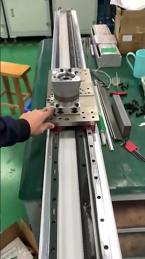 HIWIN Rails Rack and Pinion Linear Actuator #linearmotion #linearstage #heavyduty #rackandpinion