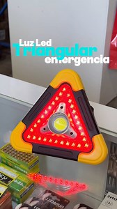 52 reactions · 8 comments | Lámpara triangular de emergencia LED recargable ☀️ Súper visible, resistente y sin vencimiento. Ideal para la ruta, viajes o actividades al aire libre. Más seguridad, más tranquilidad. #emergencia #chile #santiago #luzled #triaguloreflectante | tayronashop.cl | Facebook