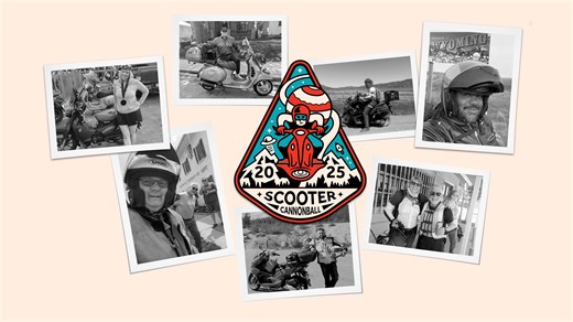 Who's crazy enough to enter the Scooter Cannonball? These riders may surprise you