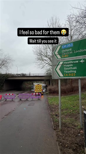 New Driver's Expensive Lesson in Northolt Flood
