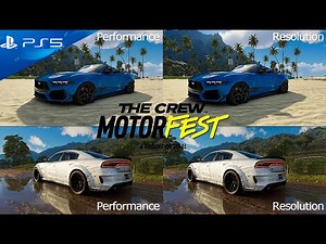 The Crew™ Motorfest (PS5) Performance vs. Resolution Modes | Quick Comparison