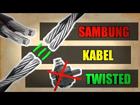 Cara Sambung Kabel Twisted dengan Mudah