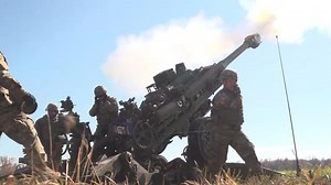 Marines Fire Their Biggest Gun