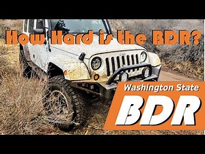 How Hard is the Washington State BDR for a Jeep?