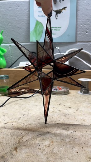 A new year demands a new tree topper! | Murder Glass Studio | Facebook