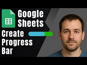 Google Sheets: How to Create a Simple Progress Bar (2025 Tutorial)