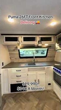 Puma Front Kitchen #puma #camper #tonytrv #foryou